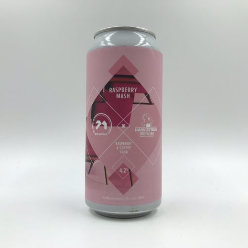 71 Brewing vs Harviestoun: Raspberry Mash (440ml) - Hop Shop Aberdeen