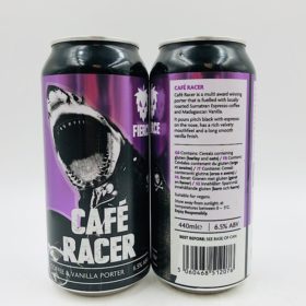 Fierce: Cafe Racer Coffee & Vanilla Porter (440ml) - Hop Shop Aberdeen