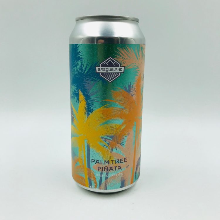 Basqueland: Palm Tree Piñata West Coast IPA (440ml) - Hop Shop Aberdeen