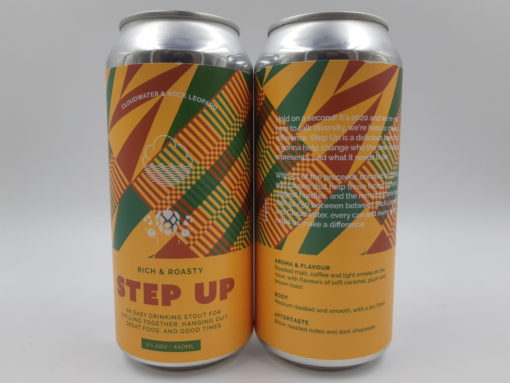 Cloudwater vs Rock Leopard: Step Up Stout (440ml) - Hop Shop Aberdeen