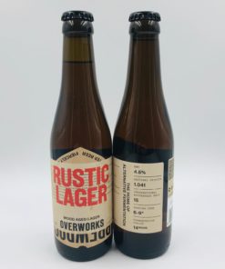 Overworks: Rustic Lager Amber Lager (330ml) - Hop Shop Aberdeen