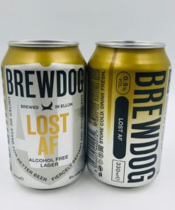 Brewdog: Lost AF Alcohol Free Lager (330ml) - Hop Shop Aberdeen