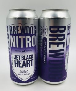 Brewdog: Jet Black Heart Nitro Milk Stout (402ml) - Hop Shop Aberdeen