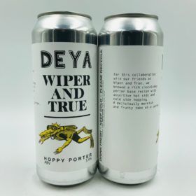 Deya vs Wiper & True: Hoppy Porter (500ml) - Hop Shop Aberdeen