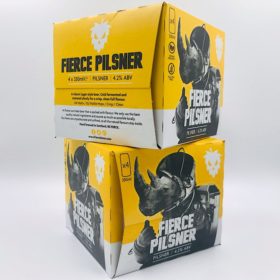 Fierce: Pilsner Gluten Free (4x330ml) - Hop Shop Aberdeen
