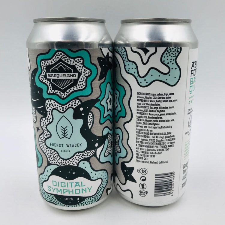 Basqueland vs Fuerst Wiacek: Digital Symphony (440ml) - Hop Shop Aberdeen