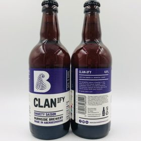 Burnside Brewery: CLANify Charity Saison (500ml) - Hop Shop Aberdeen