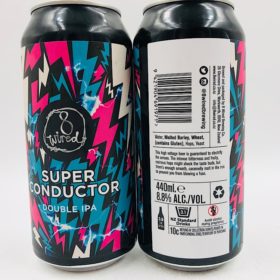 8 Wired: Superconductor DIPA (440ml) - Hop Shop Aberdeen