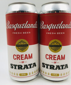 Basqueland: Cream of Strata NEIPA (440ml) - Hop Shop Aberdeen