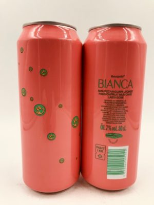 Omnipollo: Bianca Noa Pecan Guava Lychee Passionfruit Mudcake Sour (500ml) - Hop Shop Aberdeen