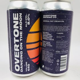 Overtone: Dancing On The Moon Milkshake DIPA (440ml) - Hop Shop Aberdeen