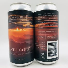 Burnt Mill: Into Gold NEIPA (440ml) - Hop Shop Aberdeen