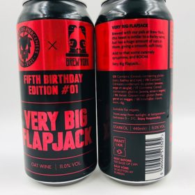 Fierce vs Brew York: Very Big Flapjack Imperial Oat Wine (440ml) - Hop Shop Aberdeen
