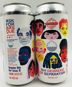 Basqueland vs Cloudwater: Six Degrees of Separation NEDIPA (440ml) - Hop Shop Aberdeen