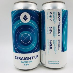 Drop Project: Straight Up Sabro American IPA (440ml) - Hop Shop Aberdeen