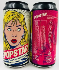 Mad Scientist: Popstar Gluten Free West Coast IPA (440ml) - Hop Shop Aberdeen