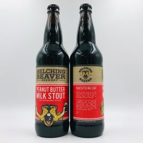 Belching Beaver: Peanut Butter Milk Stout (650ml) - Hop Shop Aberdeen