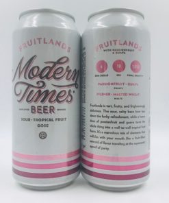 Modern Times: Fruitlands Passionfruit & Guava Sour (473ml) - Hop Shop Aberdeen