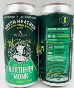 Northern Monk vs Green Times Brewing: Green Heathen CBD NEIPA (440ml) - Hop Shop Aberdeen