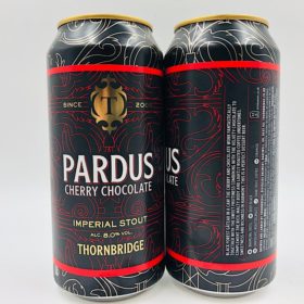 Thornbridge: Pardus  Cherry Chocolate Imperial Stout (440ml) - Hop Shop Aberdeen