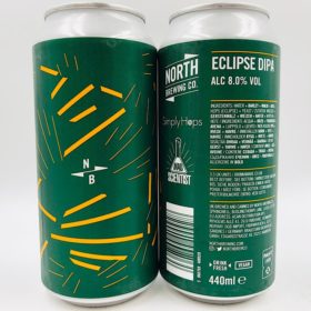 North Brewing vs Mad Scientist: Eclipse NEDIPA (440ml) - Hop Shop Aberdeen
