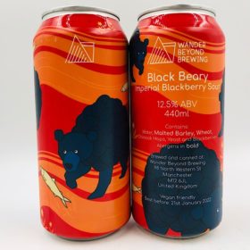 Wander Beyond: Black Beary Sour (440ml) - Hop Shop Aberdeen