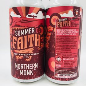 Northern Monk: Summer Of Faith Rhubarb Radler (440ml) - Hop Shop Aberdeen