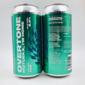 Overtone: Motueka, I’m Home Honey DIPA (440ml) - Hop Shop Aberdeen