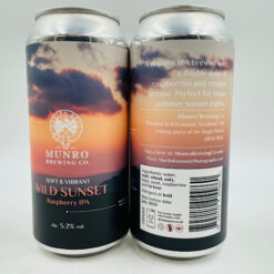 Munro Brewing: Wild Sunset Raspberry IPA (440ml)