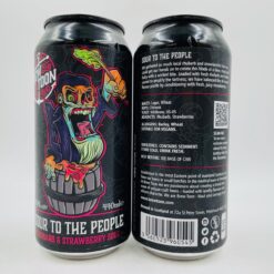 Brew Toon: Sour To The People Rhubarb & Strawberry Sour (440ml)