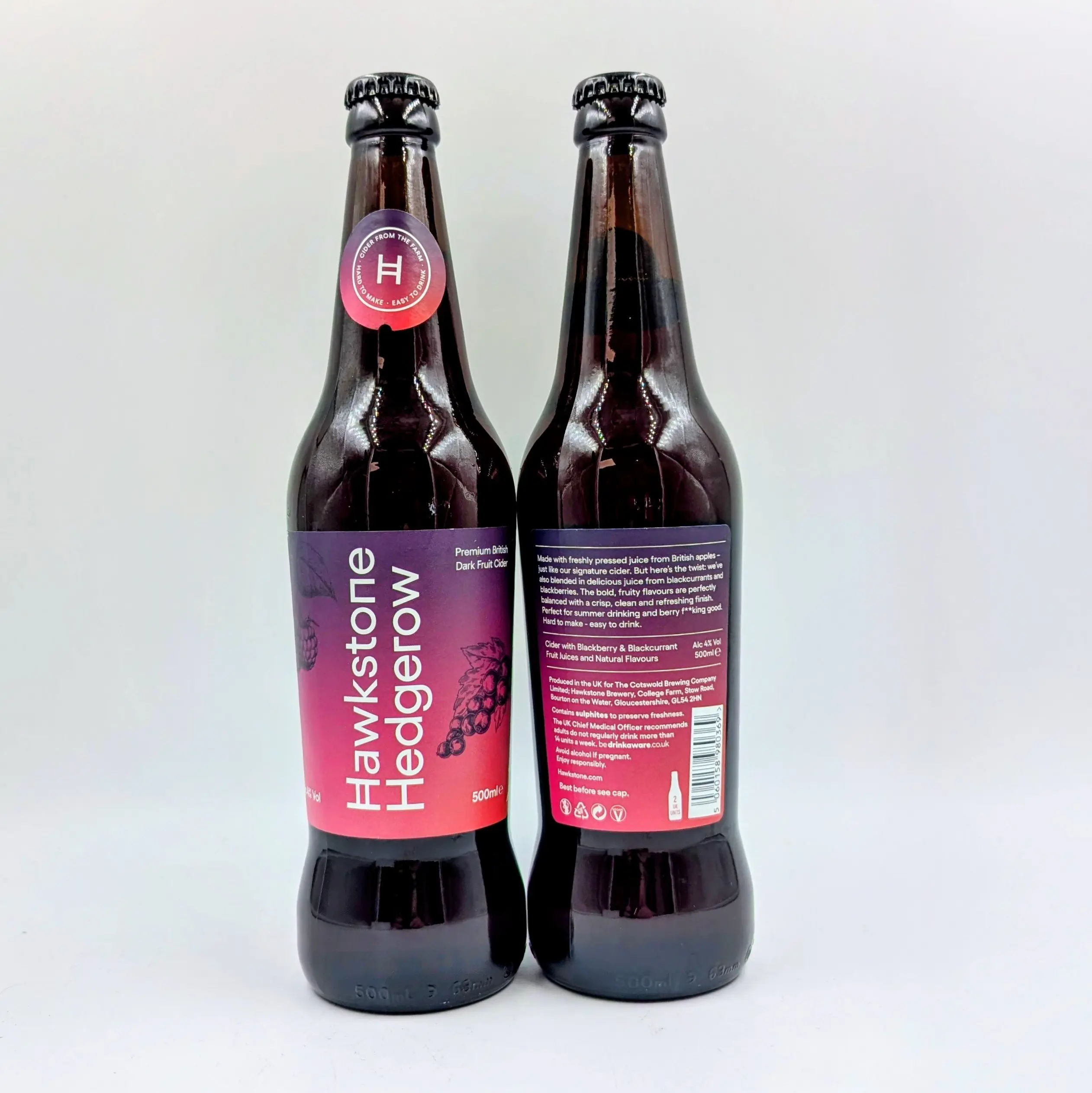 Hawkstone: Hedgerow Cider (500ml)