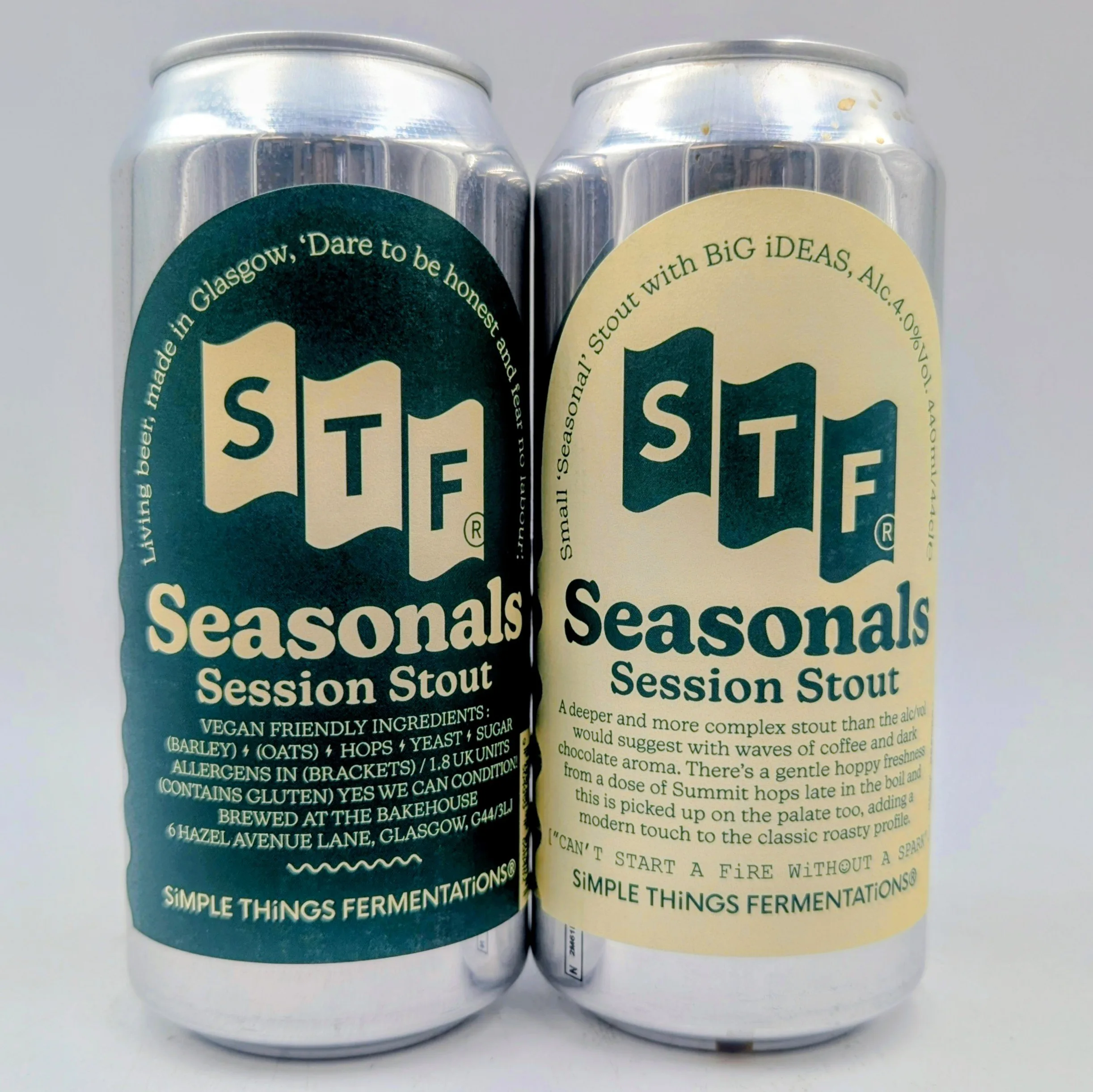 Simple Things Fermentations: Seasonals Session Stout (440ml)