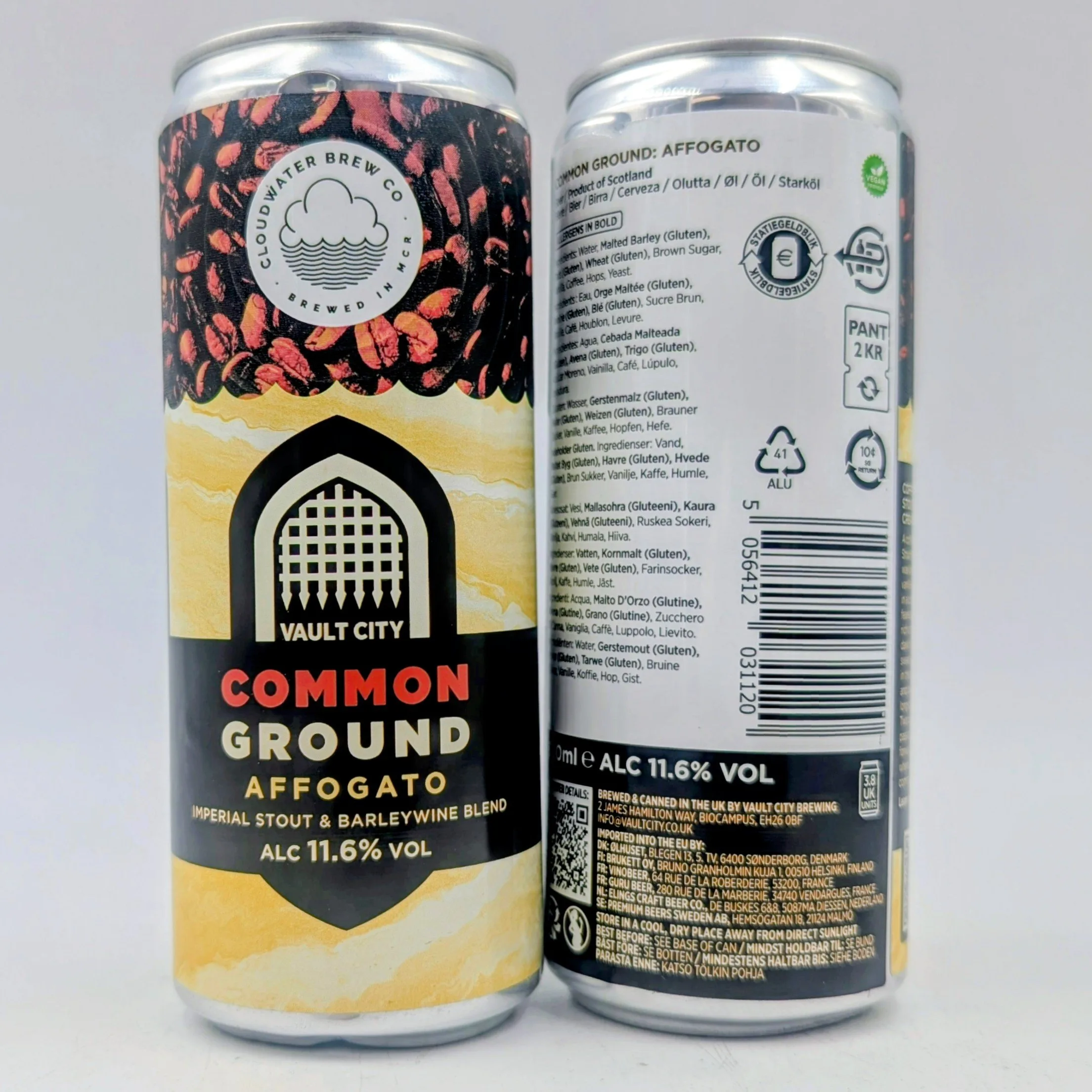 Vault City x Cloudwater: Common Ground: Affogato Imperial Stout & Barleywine Blend (330ml)
