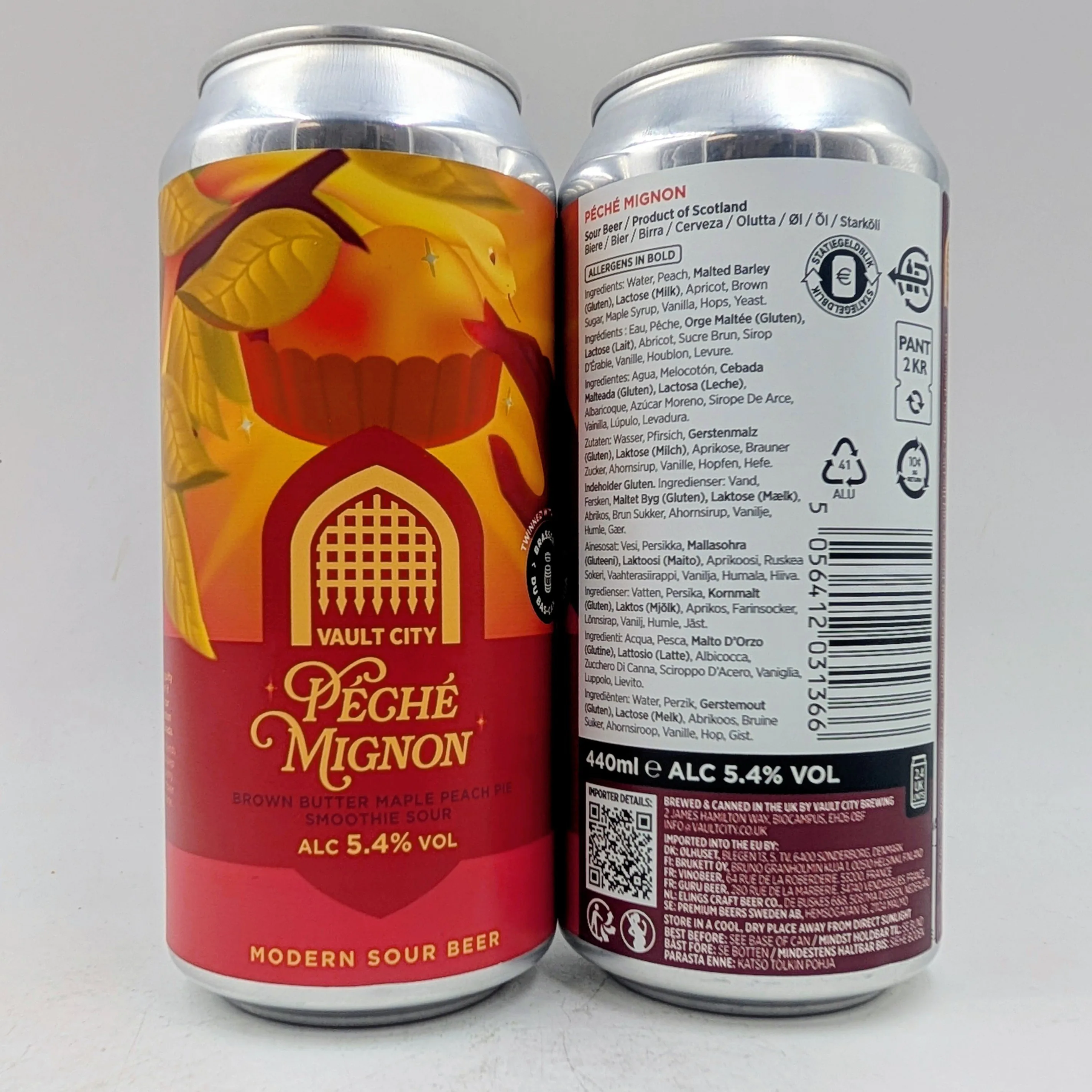 Vault City: Péché Mignon Smoothie Sour (440ml)